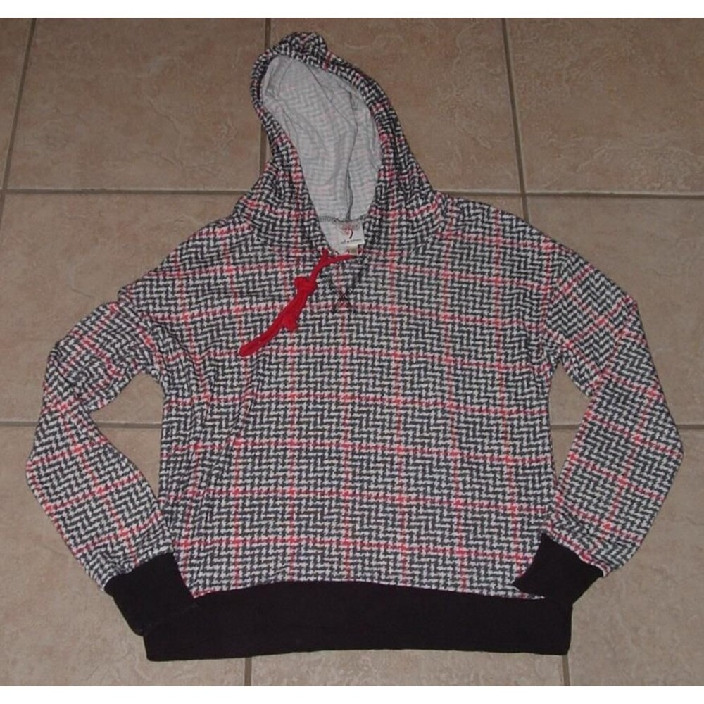 Sz Jr Large Casual Wear Soft Stretchy Hooded Lightweight Sweater SELF ESTEEM